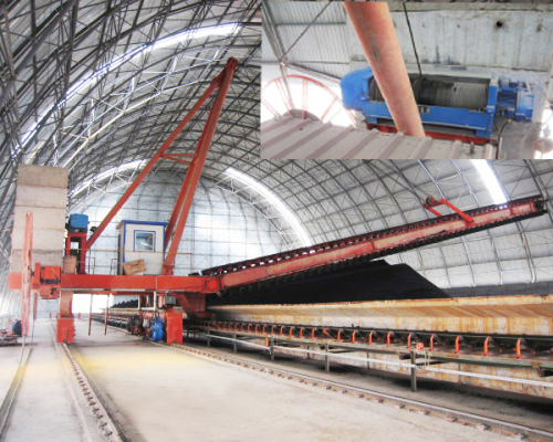 Side Scraper Reclaimer s d&eacute;lkou ramene od 11 do 36 metrů